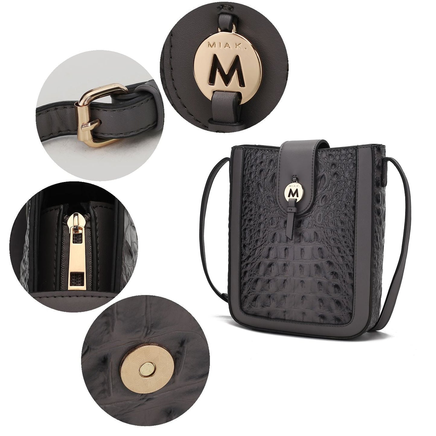MKF Collection Molly Crossbody Bag by Mia K – Women’s Purse